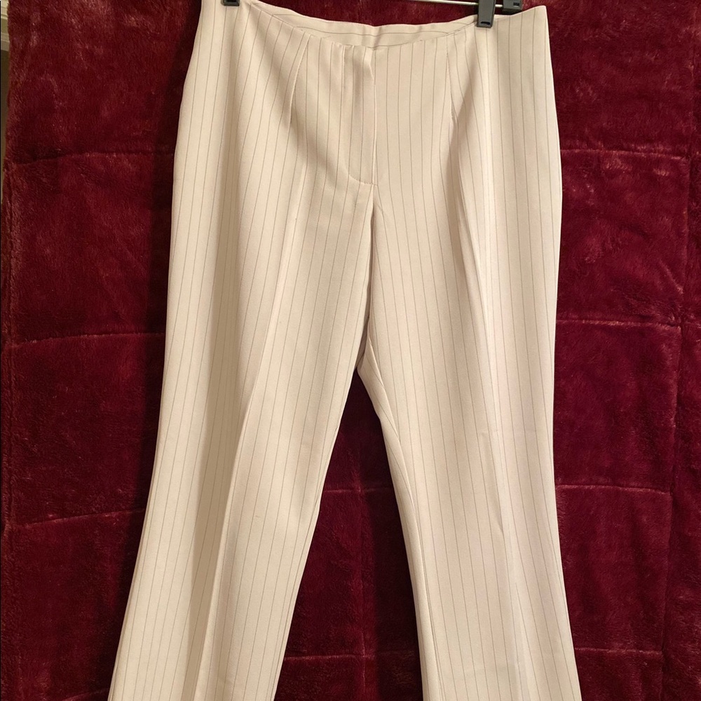 Beige with Black Stripes Pants